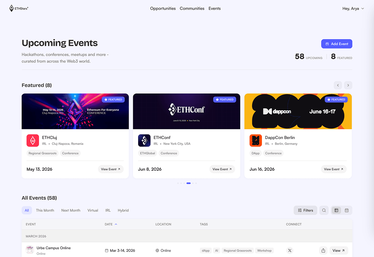 Find Events